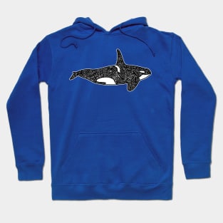 Zentangle Orca Hoodie